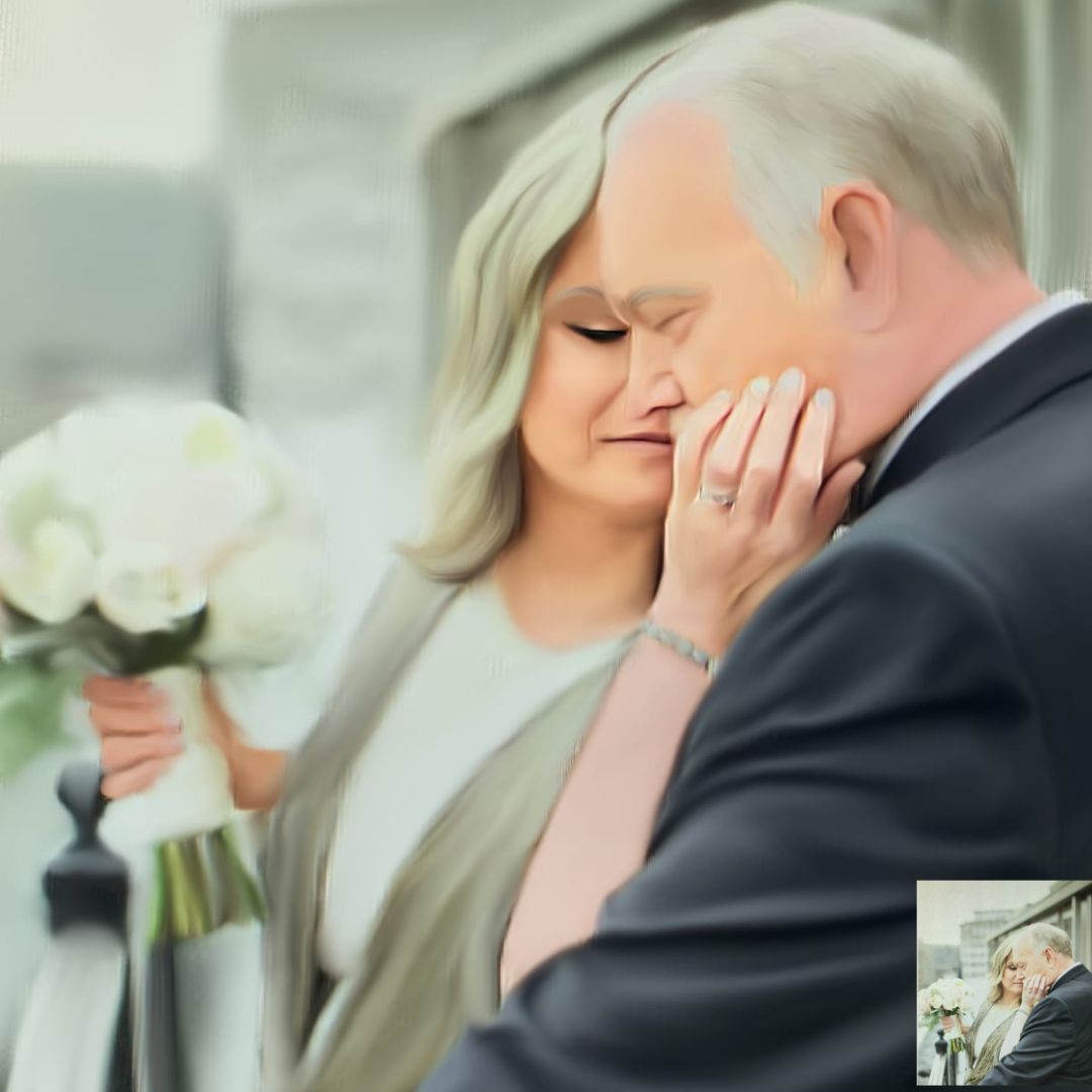 Personalized Digital Canvas Oil Painting For Wedding, Birthday Gift